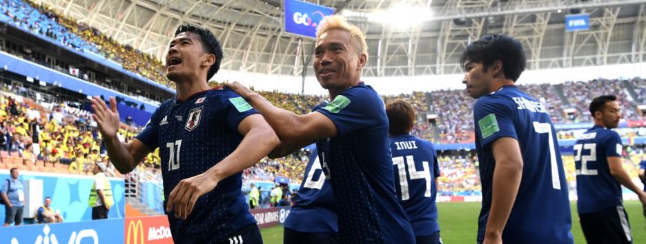 Видео голов матча Колумбия - Япония - 1:2