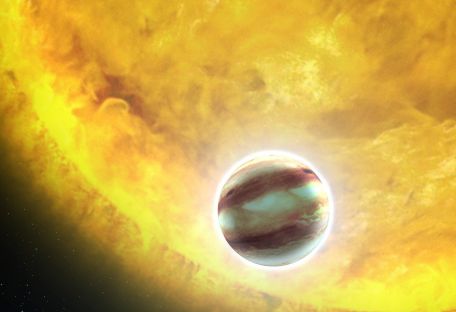 Исследователи нашли планету с сапфировыми и рубиновыми облаками