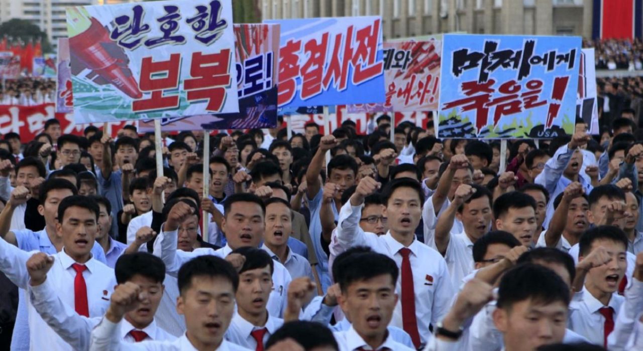 Северная Корея отказалась от антиамериканского митинга