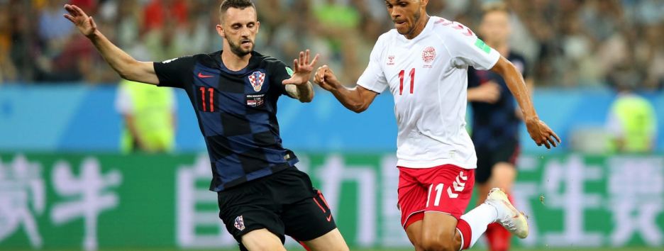 Видео голов и лучших моментов матча Хорватия — Дания