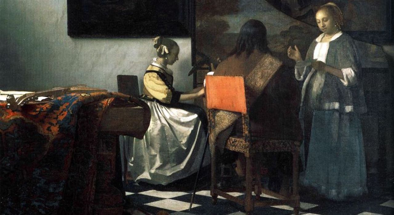 Ретушер воссоздал картину Яна Вермеера XVII века в Photoshop