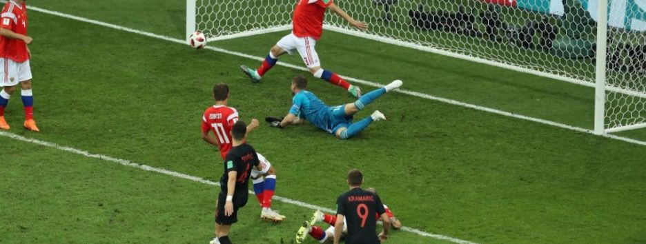Россия - Хорватия: видео голов главного противостояния дня