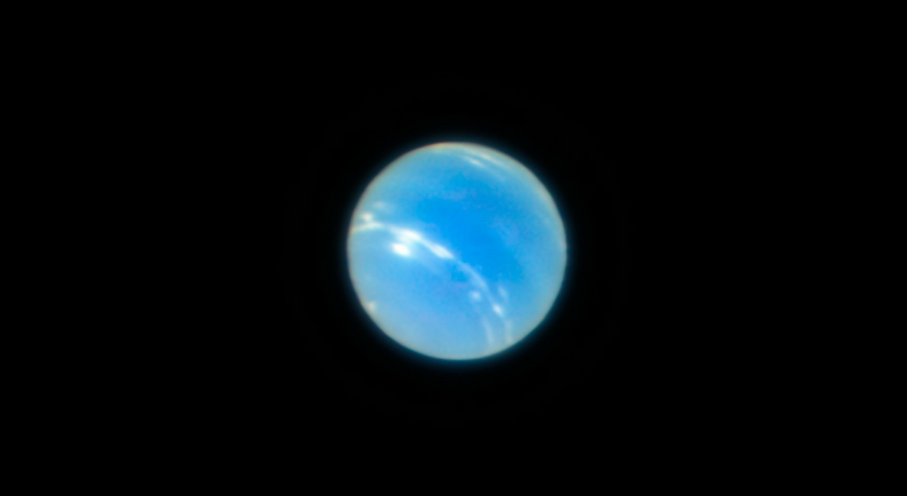 Астрономы получили очень четкие фотографии Нептуна