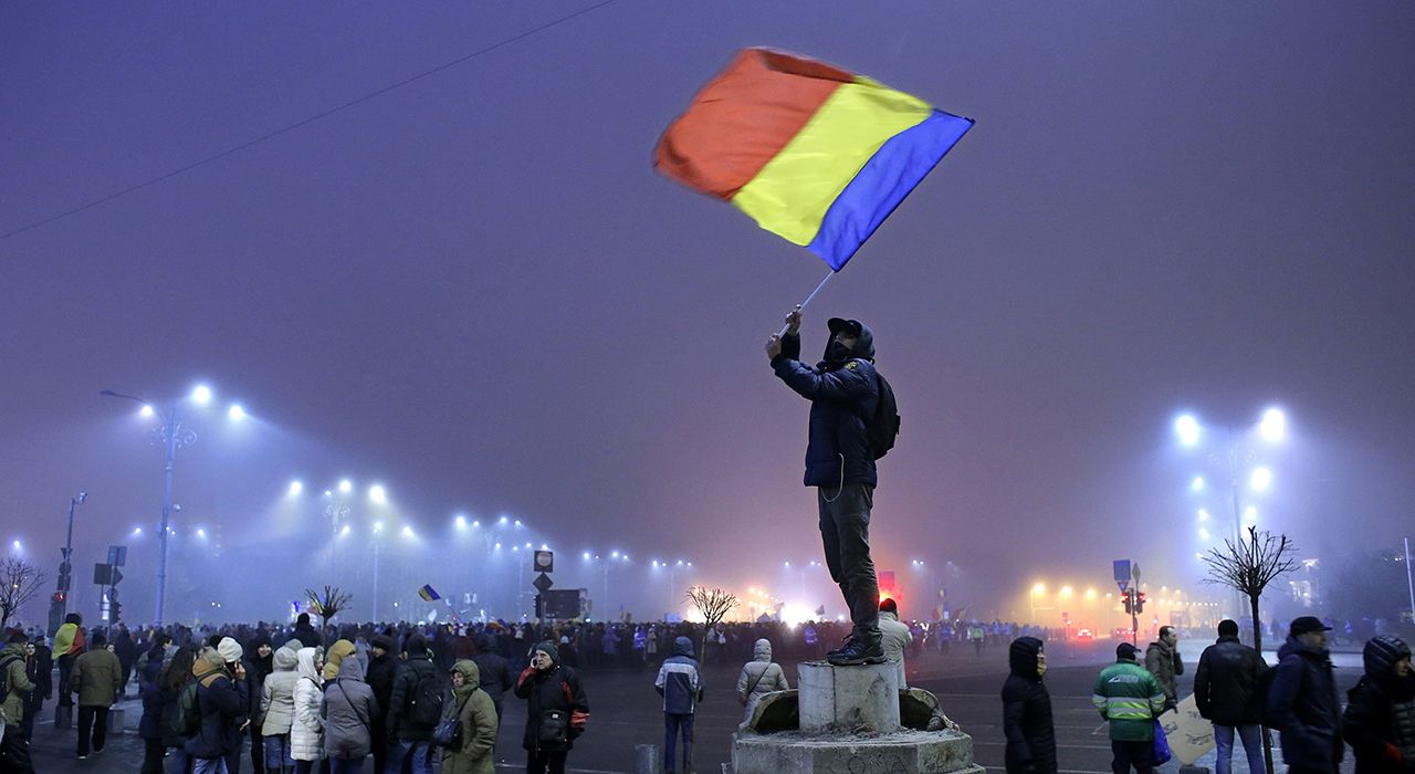 Революционные брожения Румынии по выходным