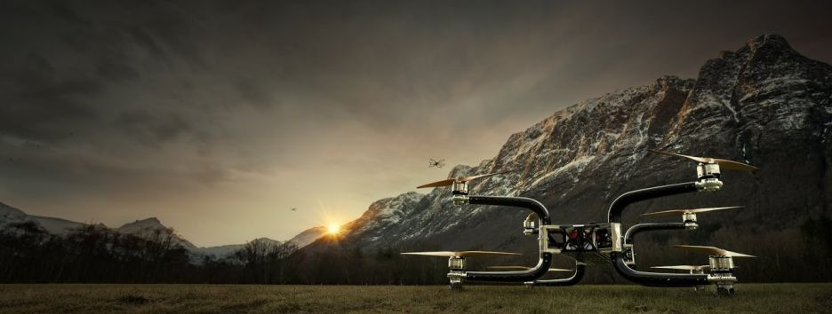 Норвежский беспилотник может с легкостью транспортировать людей