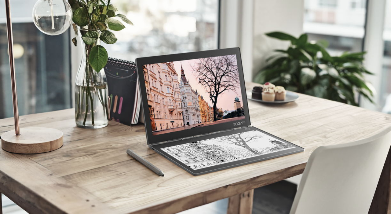Ноутбук с двумя экранами Lenovo YOGA Book C930 — уже в Украине
