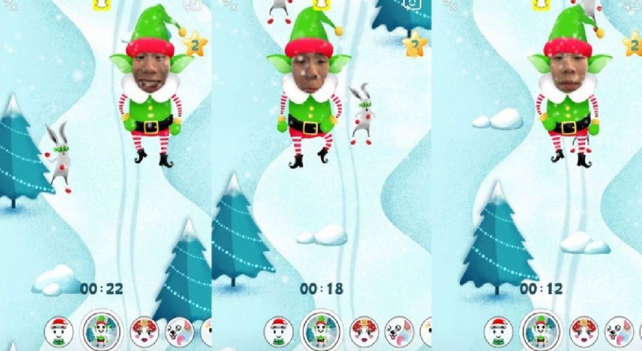 В Snapchat появилась новая игра Santa’s Helper