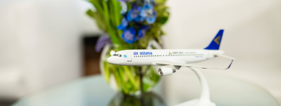 Пассажиропоток на рейсах «Эйр Астана» из Украины вырос на 19%