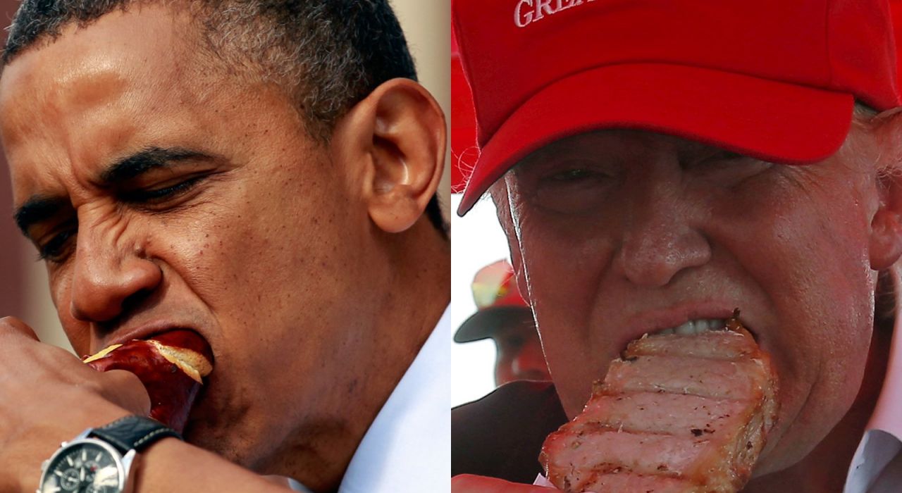 Любимые блюда американских президентов Обамы и Трампа