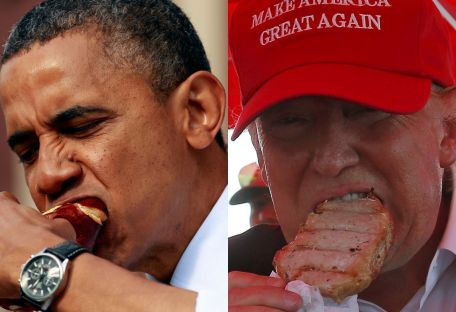 Любимые блюда американских президентов Обамы и Трампа