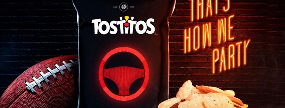 Пачка чипсов определит, пил ли ее хозяин и поможет вызвать Uber