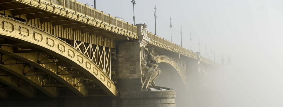Будапешт погрузился в густой туман