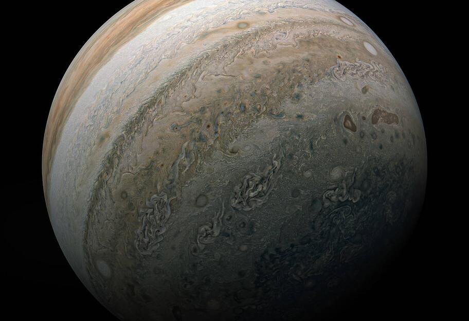 Космическая красота - в NASA показали новый снимок Юпитера - фото - фото 1