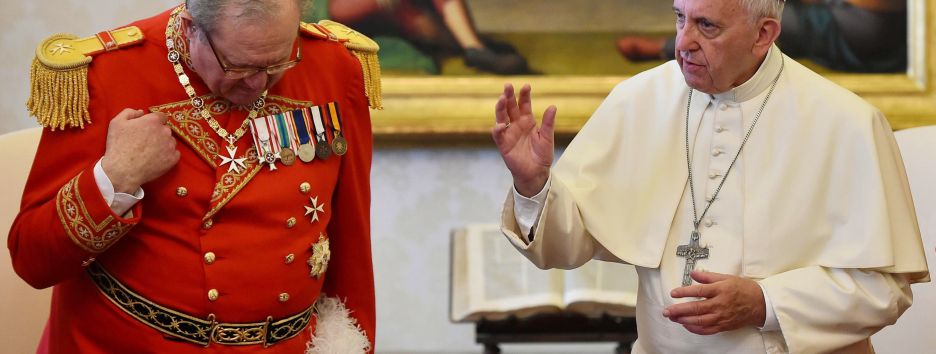 Папа Римский берет под контроль Мальтийский орден