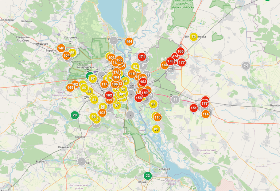 Небывалое загрязнение воздуха - Минздрав дал советы в связи со смогом в Киеве - инфографика - фото 1