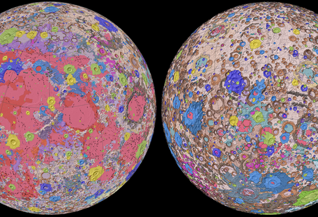 Астрономы создали самую детальную карту поверхности Луны – видео