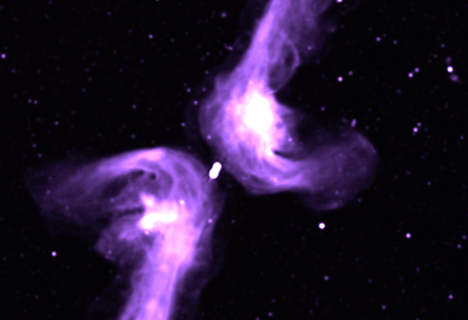 Галактика в форме буквы Х - ученым удалось решить загадку странной структуры - фото - фото 1