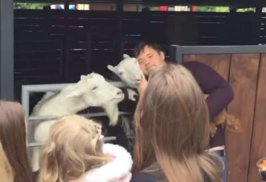 Побил козла в зоопарке: экс-главу ОП обвинили в жестоком обращении с животными - видео - фото 1
