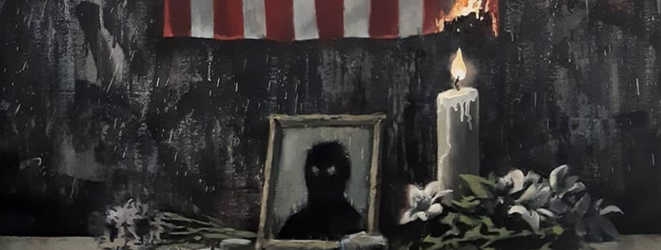 «Ущербная система»: Бэнкси прокомментировал протесты в США и представил новую работу - фото