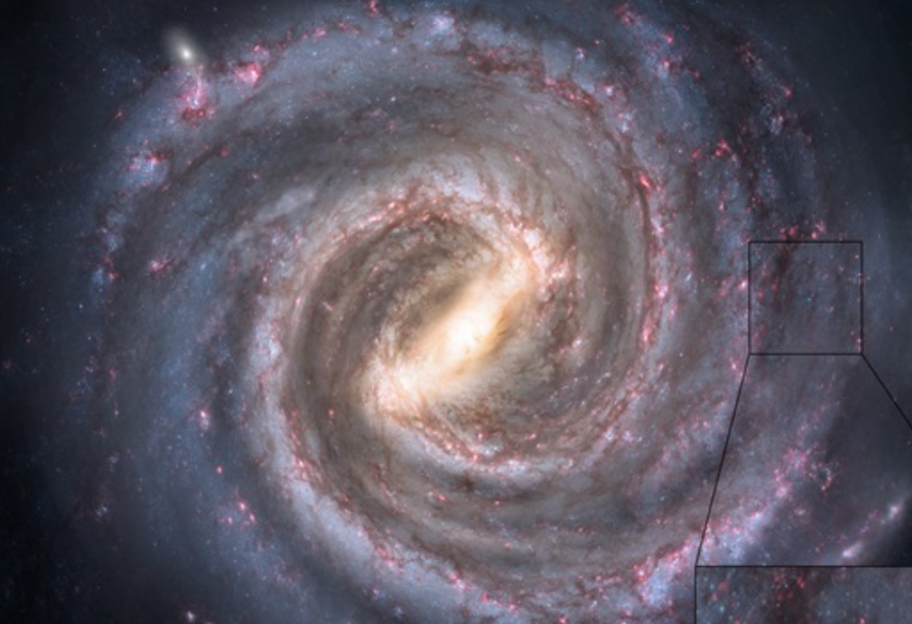 Место Земли во Вселенной - астрономы показали расположение нашей планеты в Млечном пути  - фото 1