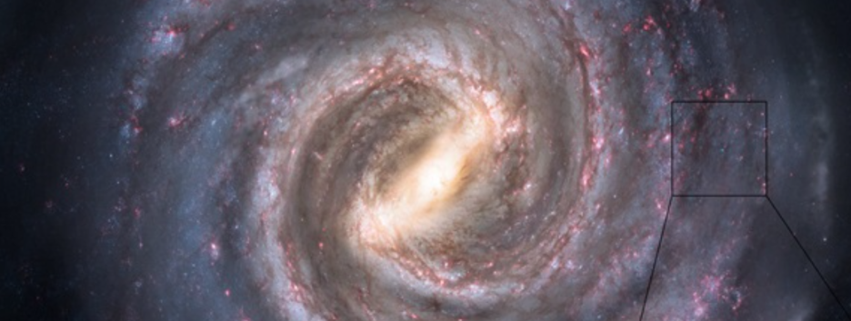 Место Земли во Вселенной: астрономы показали расположение нашей планеты в Млечном пути - фото