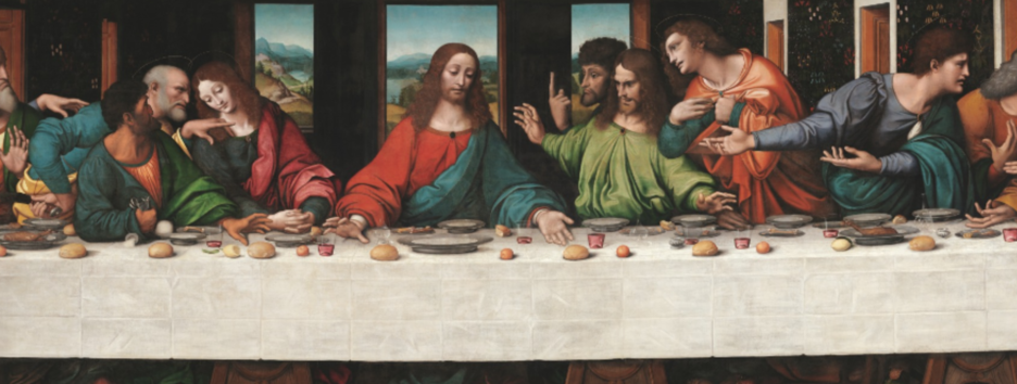 Можно рассмотреть исчезнувшие детали: Google оцифровал копию «Тайной вечери» да Винчи - фото