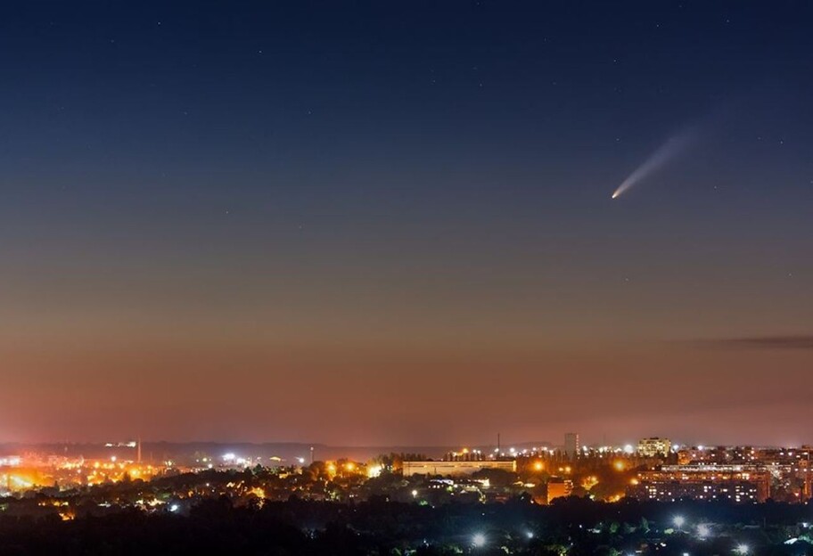 Комета NEOWISE завела себе аккаунт в Twitter - видео - фото 1