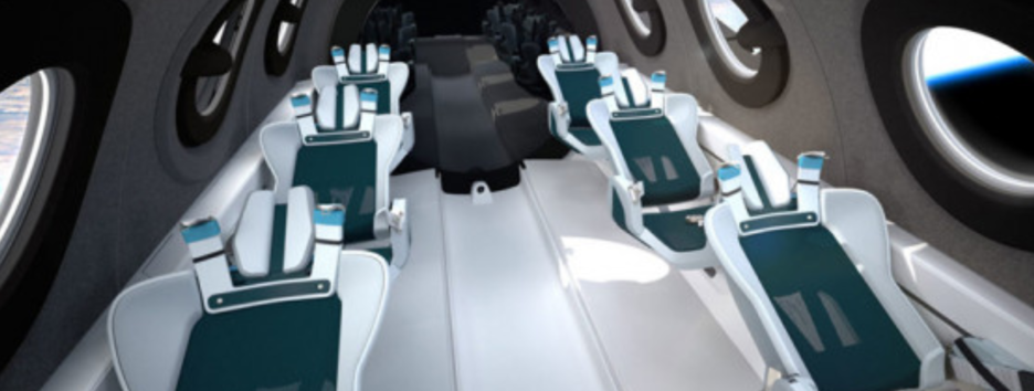 Космический комфорт: Virgin Galactic показала интерьеры своего корабля для полетов в космос - фото