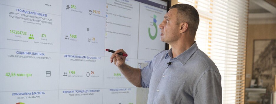«Центр управления полетом»: Виталий Кличко показал, как умные технологии помогают ему в управлении столицей - фото