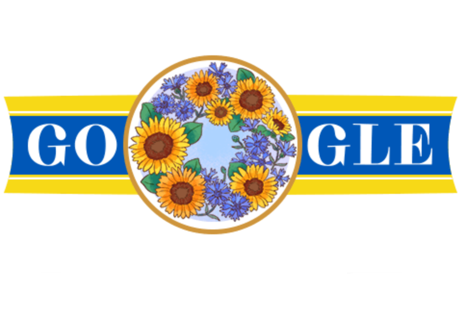 Google посвятил свой Doodle Дню Независимости Украины - фото - фото 1