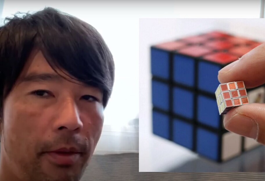 Самый маленький кубик Рубика разработали и презентовали в Японии - фото 1