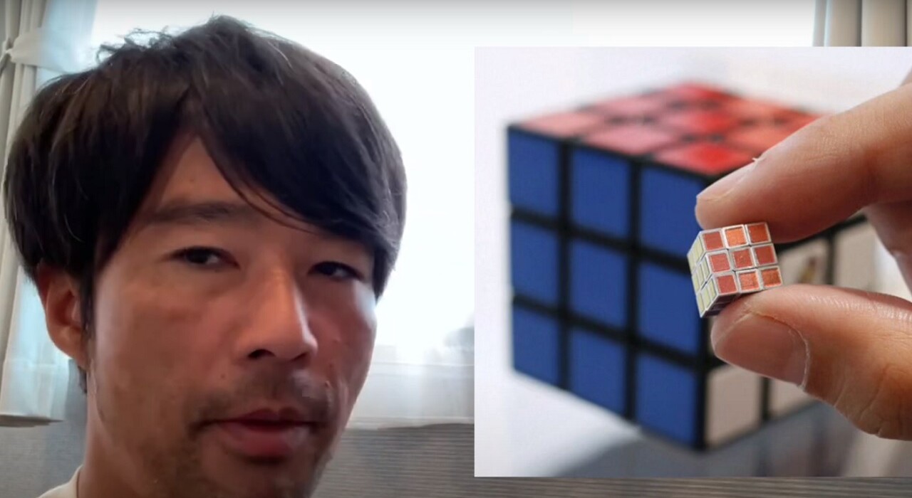 Легче перышка: создан самый маленький в мире кубик Рубика - видео