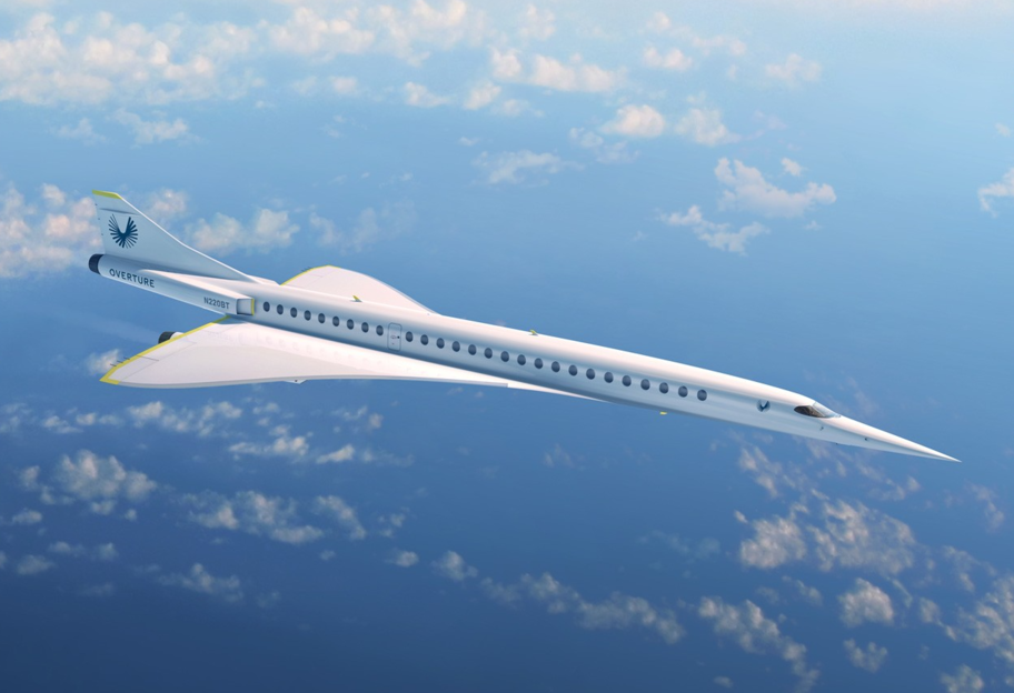 Сверхзвуковой пассажирский лайнер - компания Boom Supersonic представила прототип самолета XB-1 - фото 1