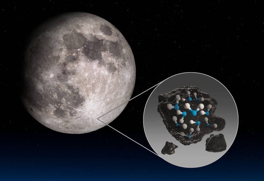 Випадкова знахідка - на сонячній стороні Місяця вперше знайшли сліди води - фото, відео - фото 1