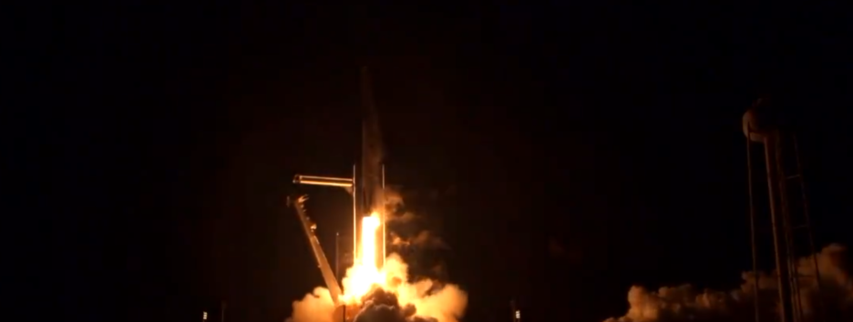 Запуск Falcon 9: SpaceX совместно с NASA отправили астронавтов на МКС - видео