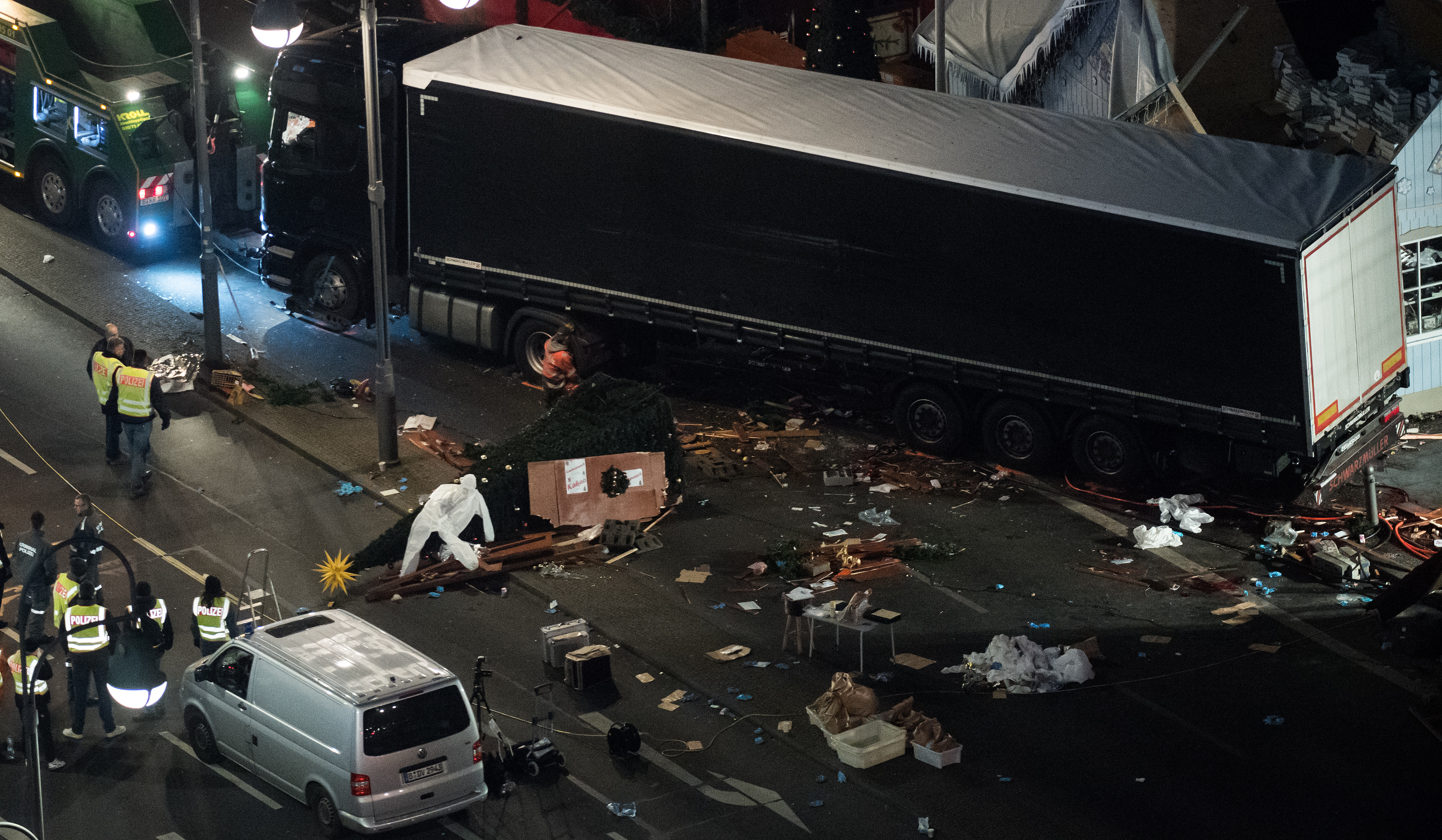Теракт в Берлине. Фото: EPA