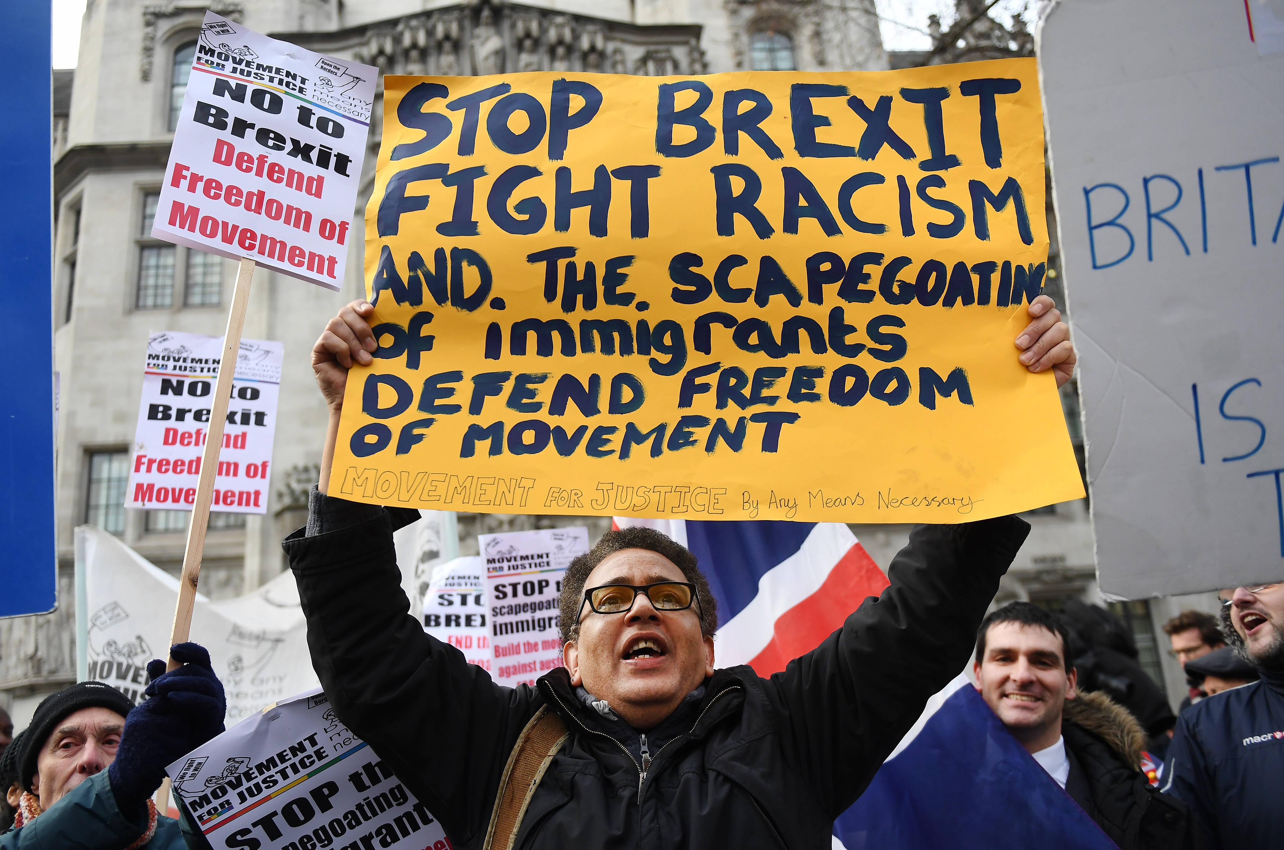 Протестующие против Brexit. Фото: EPA