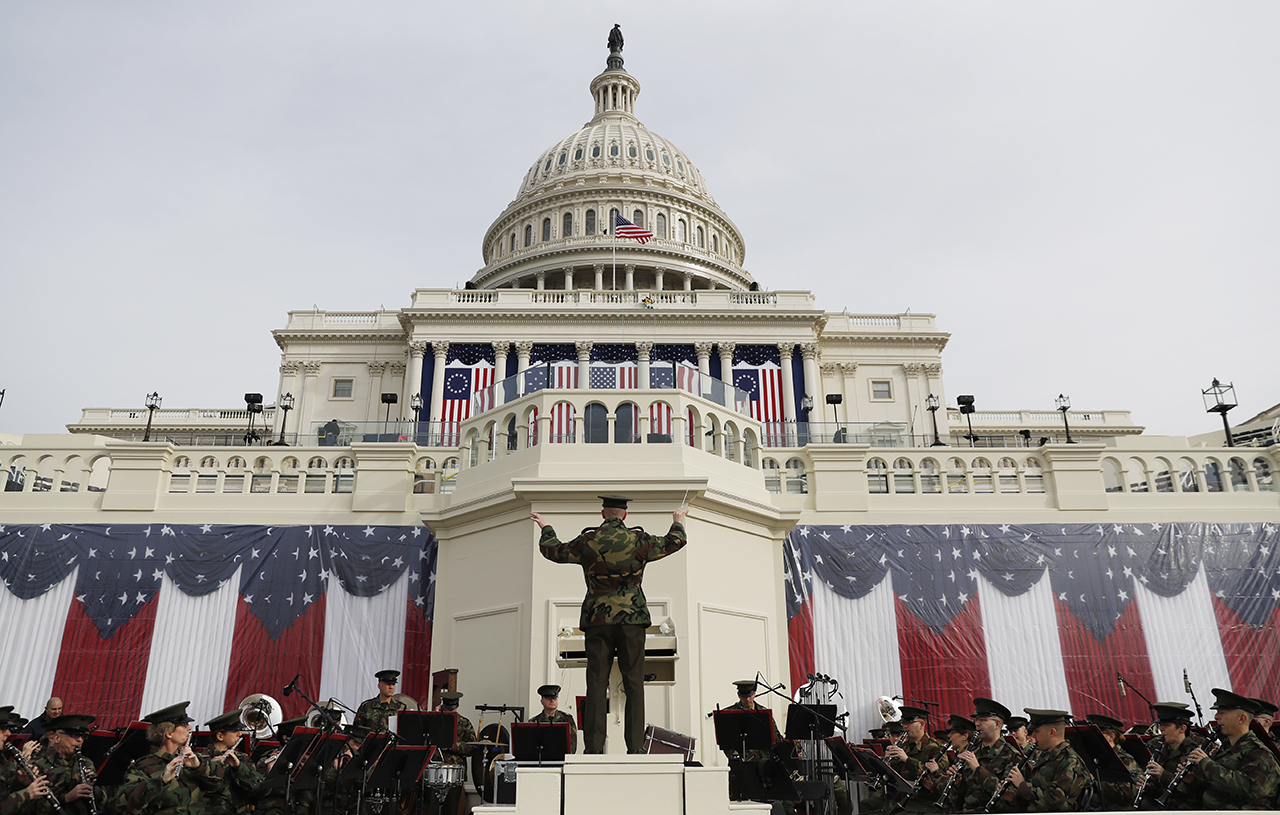 Оркестр морской пехоты готов играть на инаугурации Трампа