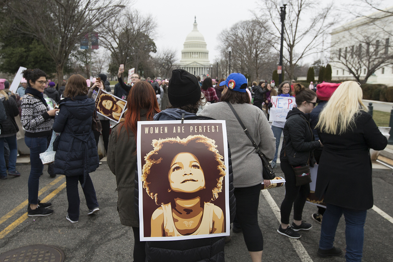 В Вашингтоне даже акции протеста выглядят красиво