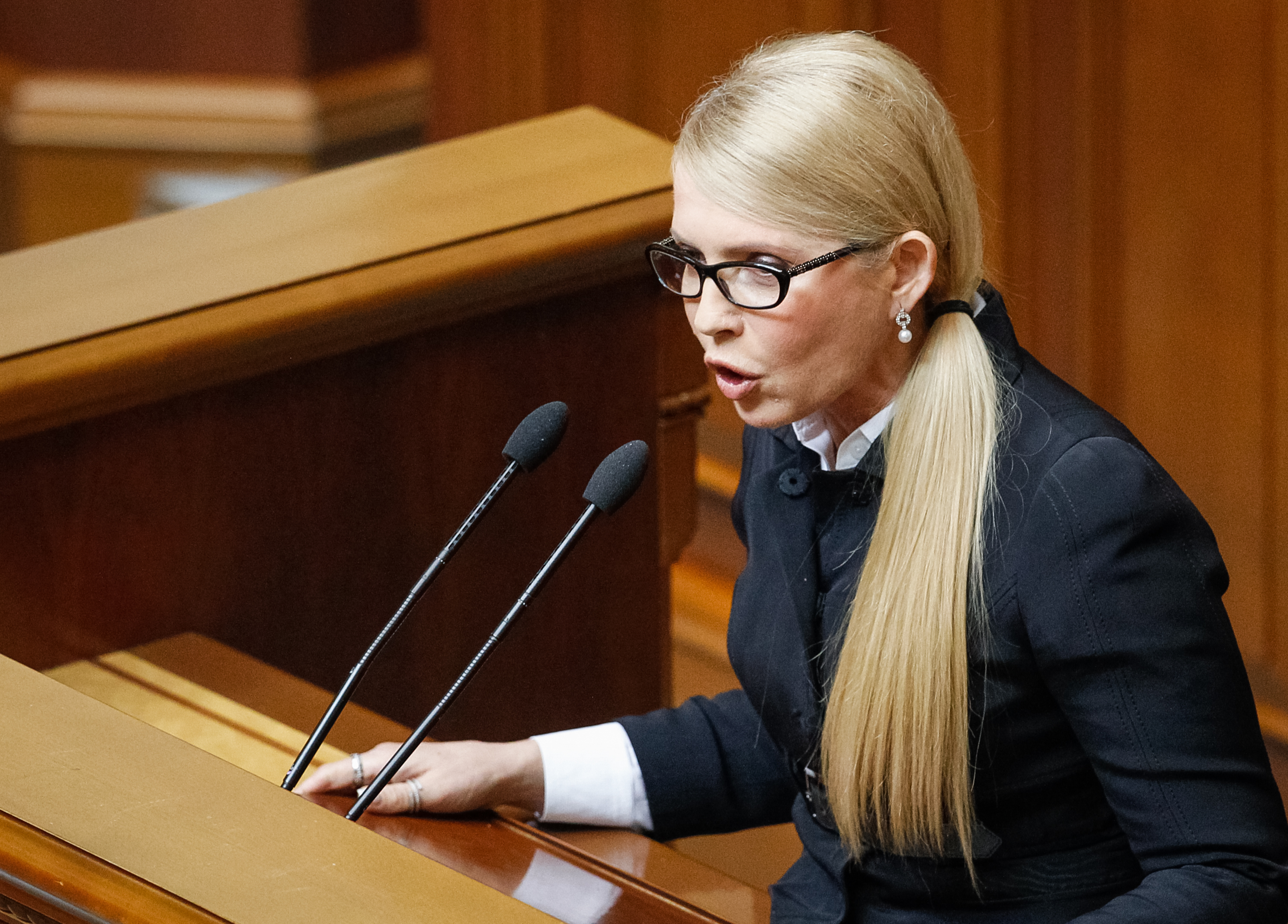 Юлия Тимошенко хочет отставки Гройсмана