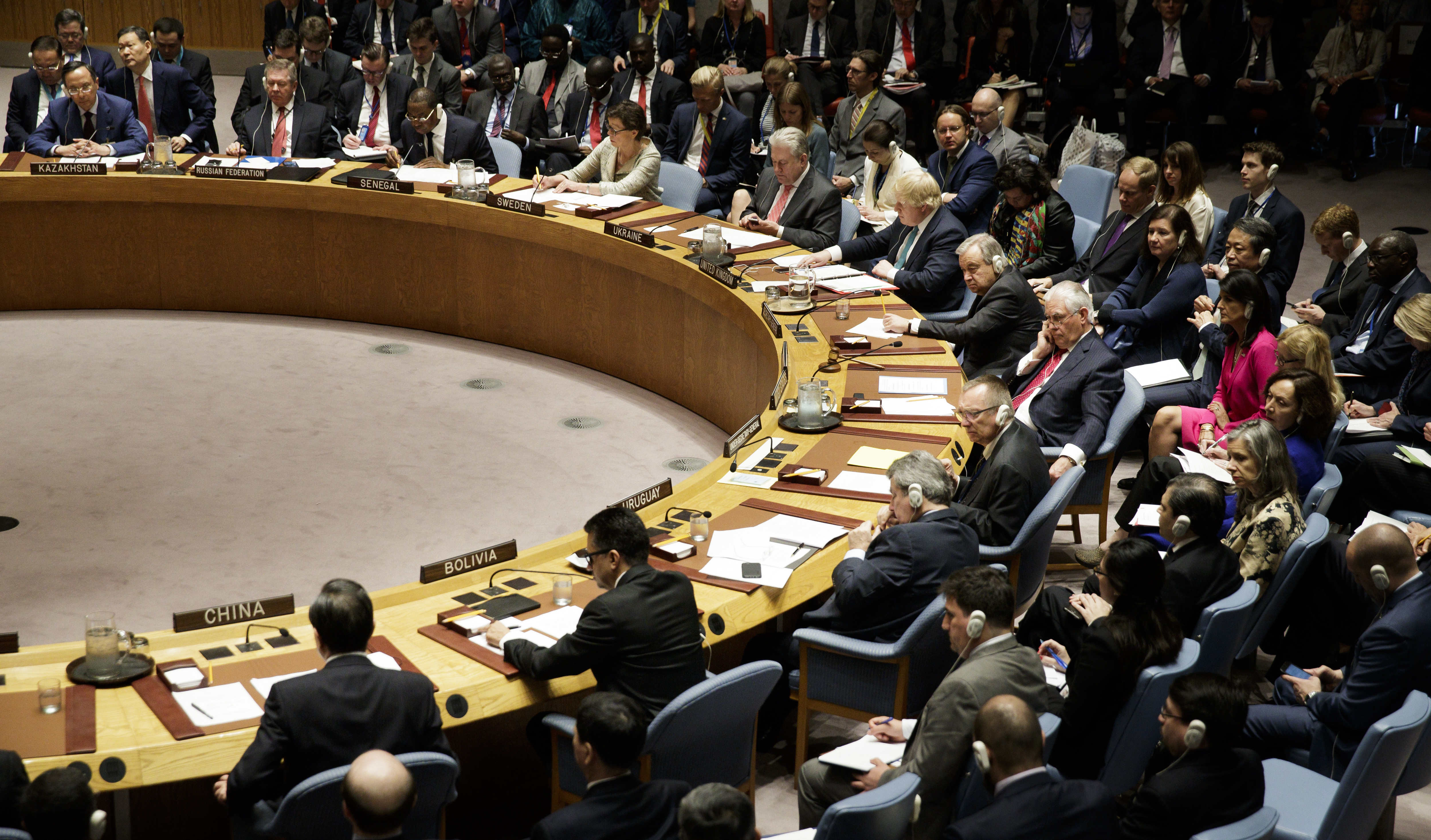 Заседание Совбеза ООН. Фото: EPA