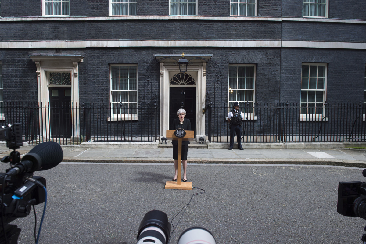 Премьер-министр Великобритании Тереза Мэй. Фото: EPA