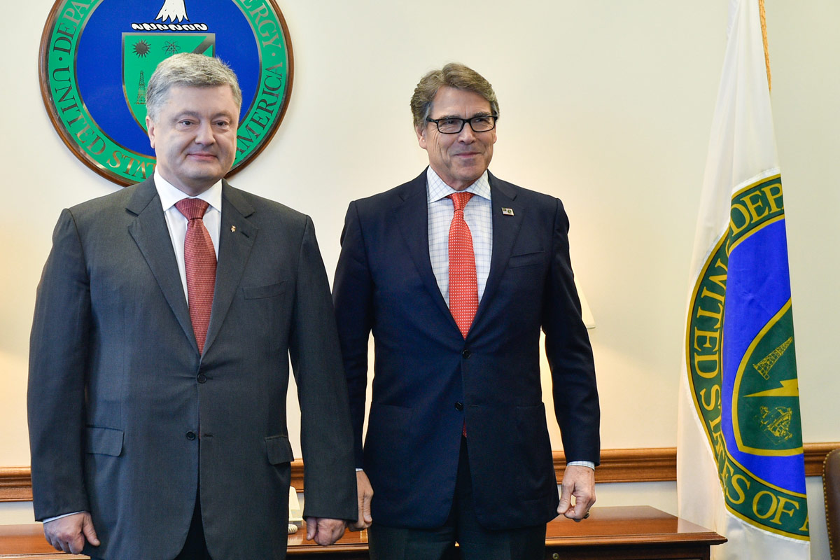 Встреча Порошенко и Перри / Источник: president.gov.ua