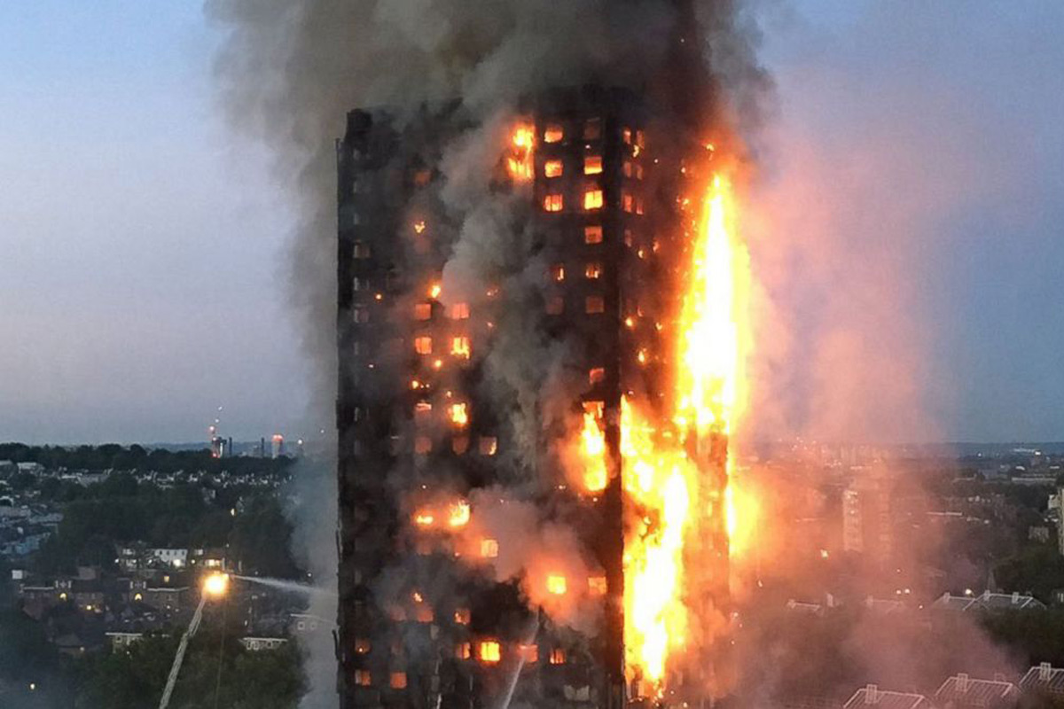 Пожар в Grenfell Tower, Лондон / Источник: twitter.com/CatchNewsNet