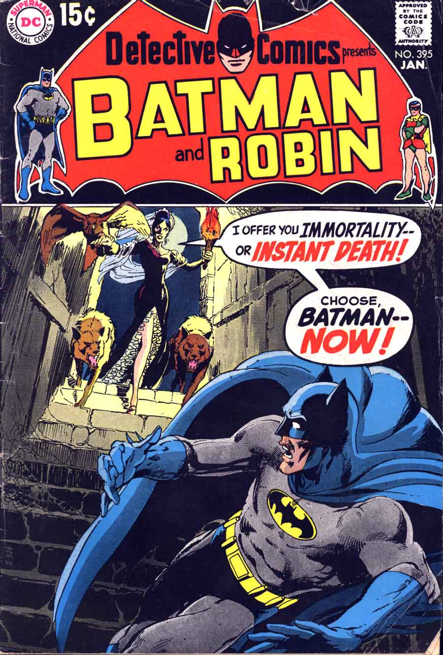 Первый выпуск Бэтмена О’Нила и Адамса, 1970 год