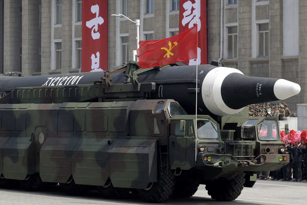 Северокорейская ракета Hwasong-10 / Источник: facebook.com/Songun-politics