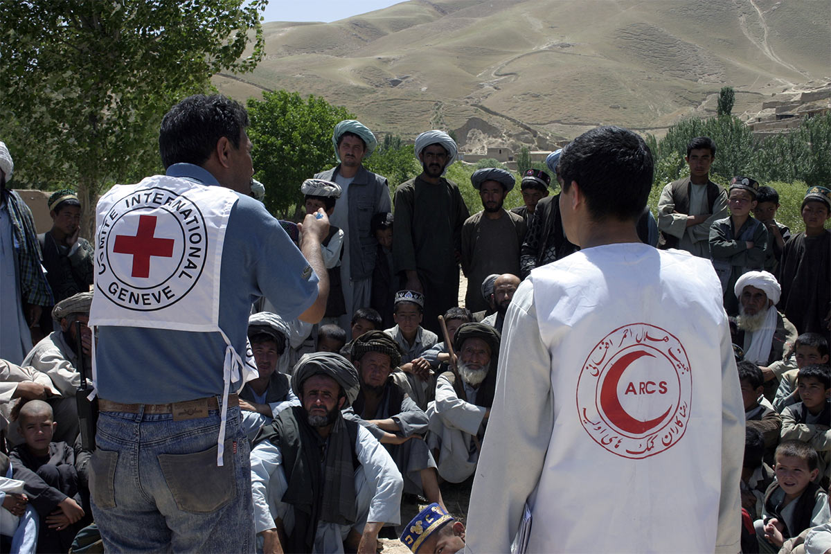Миссия Красного Креста в Афганистане / Источник: wikimedia.org