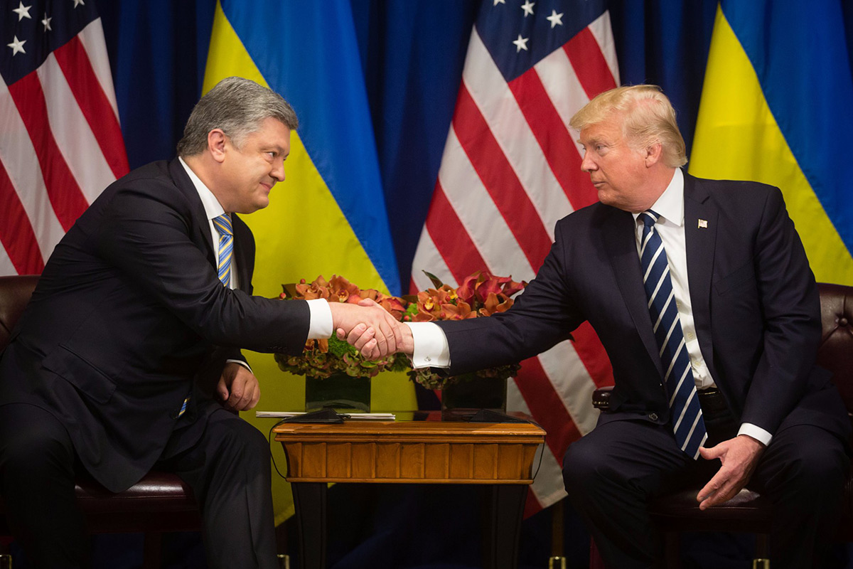 Встреча президентов Украины и США / Источник: twitter.com/poroshenko