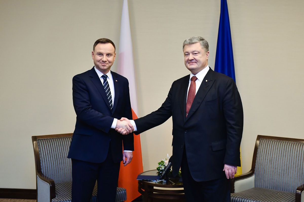 Встреча Петра Порошенко и Анджея Дуды / Источник: president.gov.ua