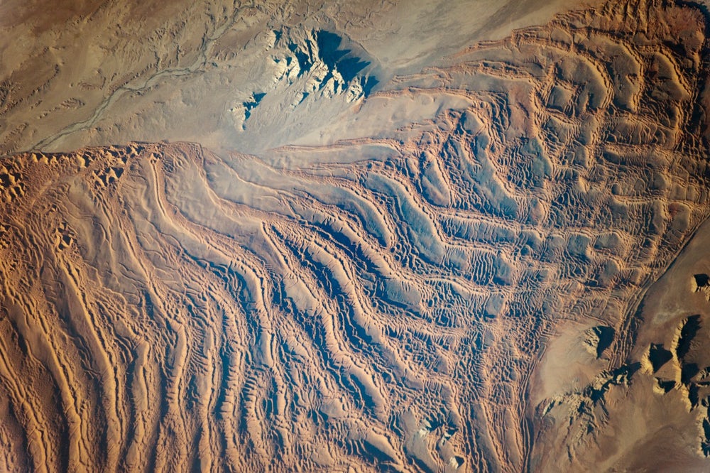 Дюны Намиба - прибрежной пустыни в юго-западной части Африки